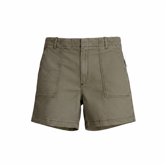 Banana Republic Pants - Banana Republic Shorts Womens 14 Green Authentic Chino Utility Short Mid Rise 5"
